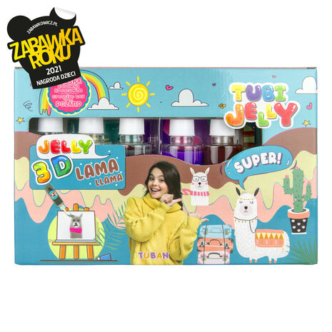 Tuban - Tubi Jelly set met 6 kleuren - lama