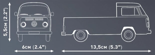 COBI VW T2A Pickup Bus