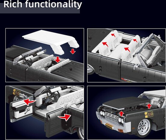 Mould King 10118 Continental Convertible
