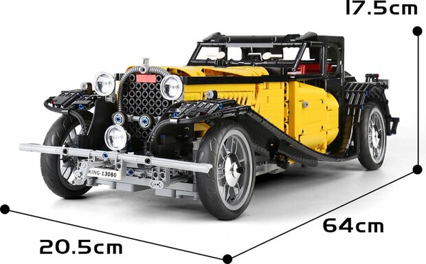 Mould King 13080  Bugatti 50T
