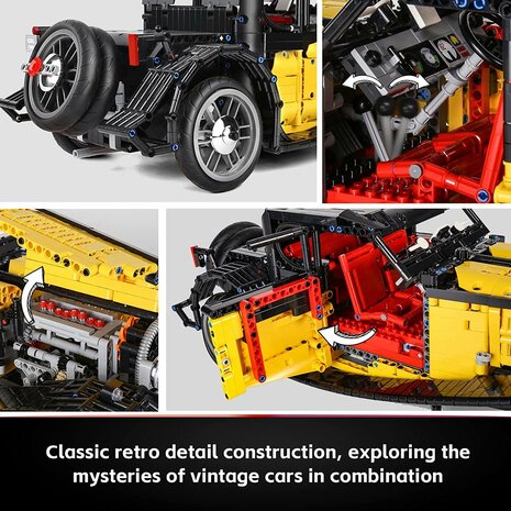 Mould King 13080  Bugatti 50T