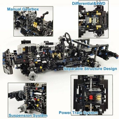Mould King 13124 Wrangler