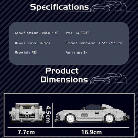 Mould King 27037 MB 300SL