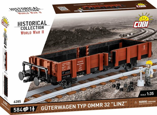 COBI 6285 Goederenwagon TYO Ommr 32 "Linz"
