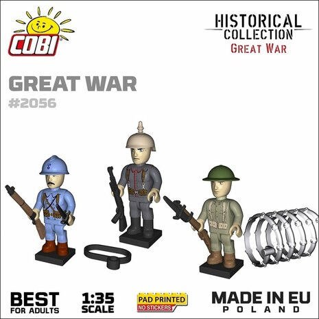 COBI 2056 Soldaten Great War