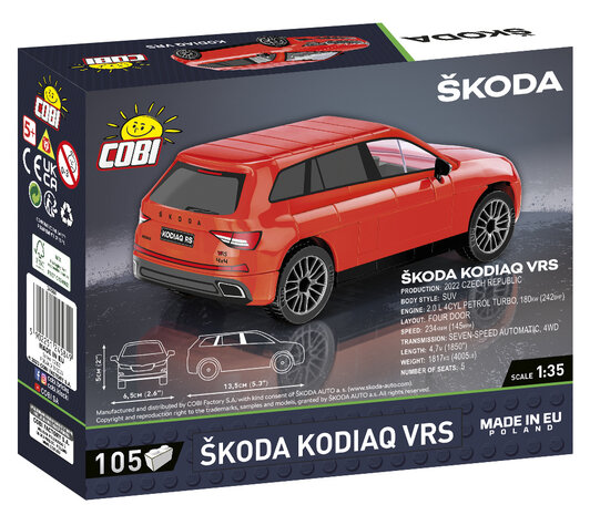 COBI 24584 Skoda Kodiaq VRS