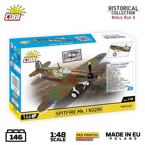 COBI 5868 Spitfire MK.I N3200