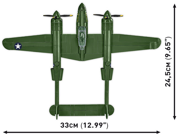 COBI 5882 Lockheed P-38 Lightning