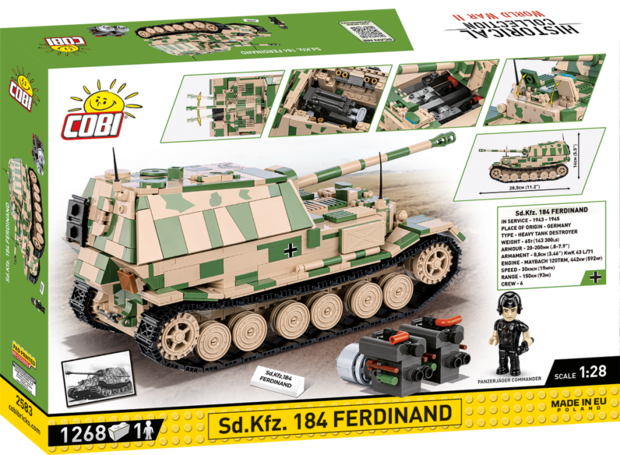 COBI 2583 Sd,Kfz.184 Ferdinnand