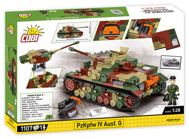 COBI 2592 PzKpfw IV Ausf.G
