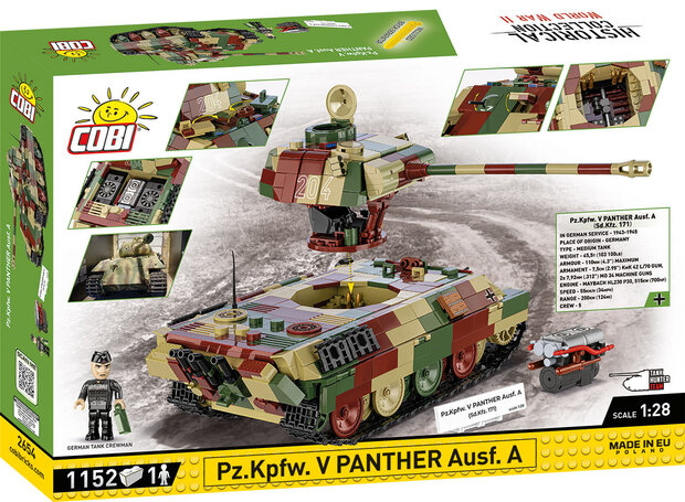 COBI 2654 Pz Kpfw. V Panther Ausf. A