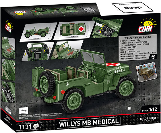 COBI 2806 Medical Willys MB