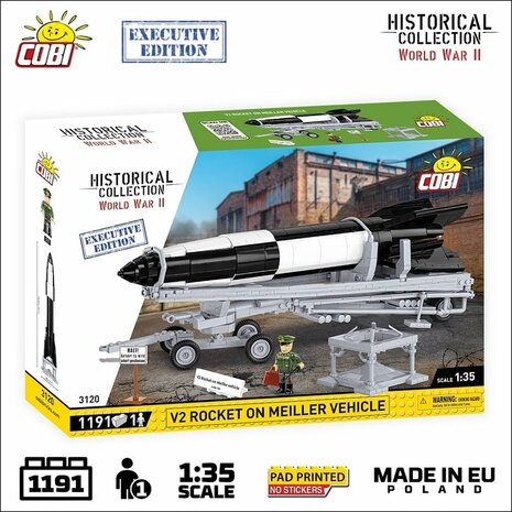 COBI 3120 V2 Rocket with mobile launch installation