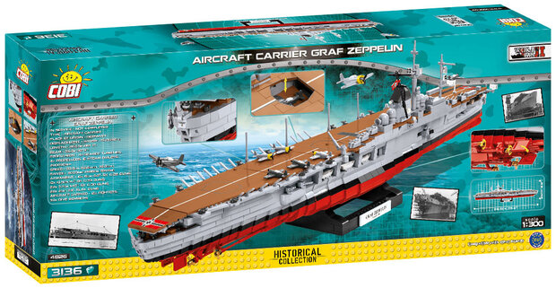 COBI 4826 Aircraftcarier Graf Zeppelin
