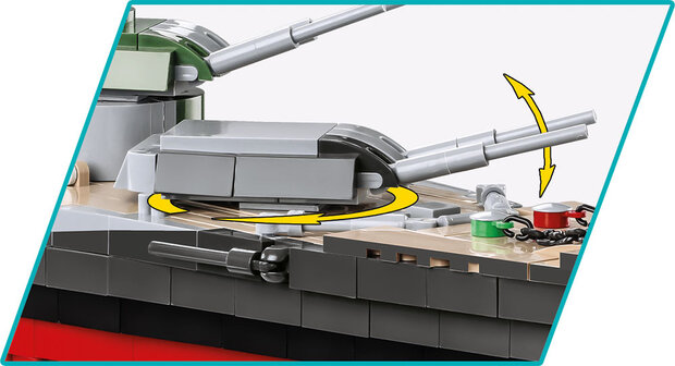COBI 4839 Battleship Tirpitz