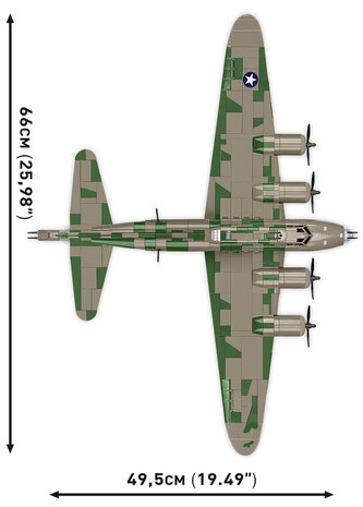 COBI 5749 B-17F Flying Fortress "Memhpis Belle"
