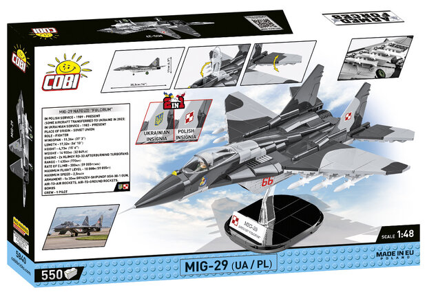 COBI 5840 MIG-29 2in1 Polish/Ukrainian Air Force