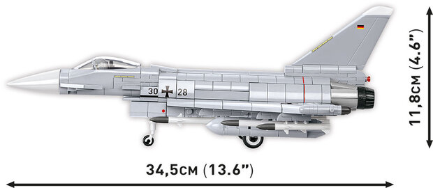 COBI 5848 Eurofighter Typhoon German Airforce