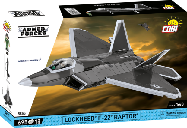 COBI 5855 Lockheed F-22 Raptor