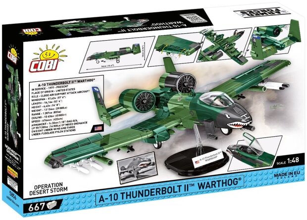 COBI 5856 A10 Thunderbolt II Warthog  Desert