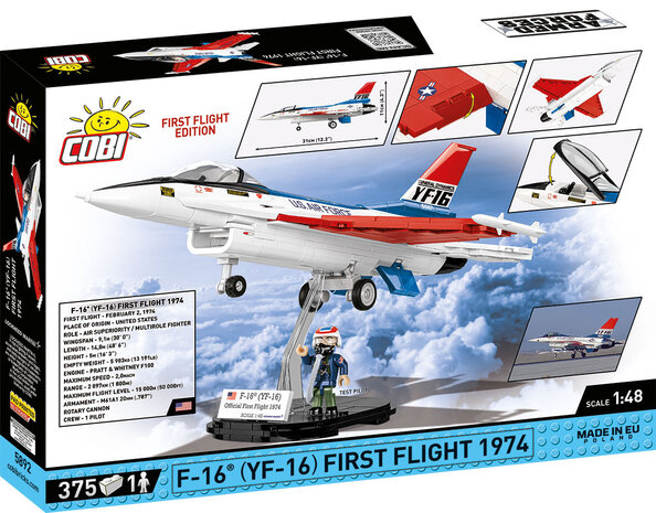 COBI 5892 F-16 First Flight 1974