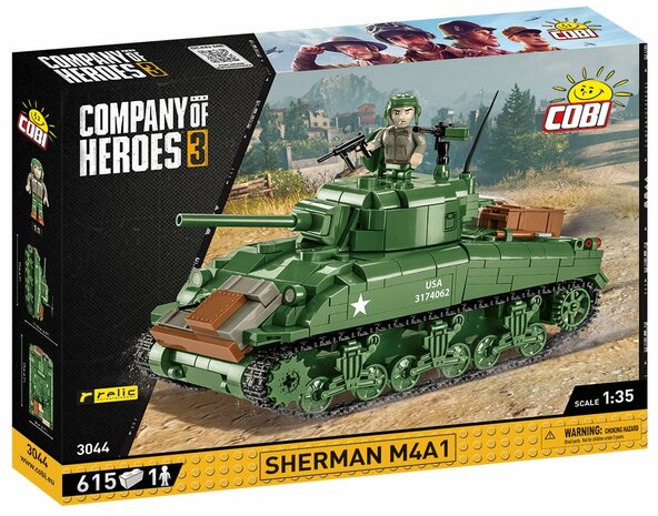 COBI 3044 Sherman M4A1