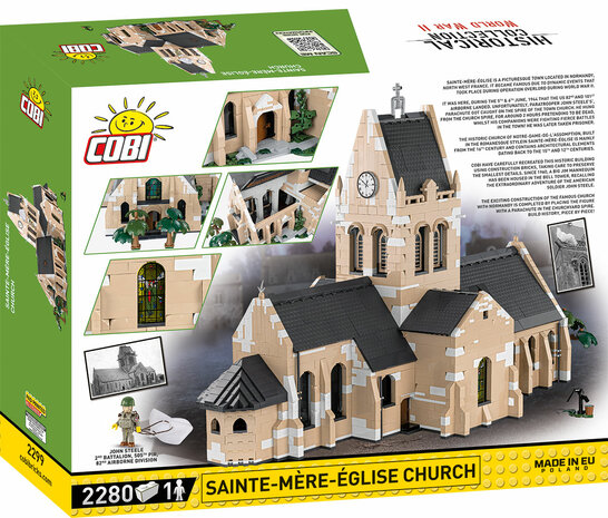 COBI 2299 Sainte-Mère-Église kerk
