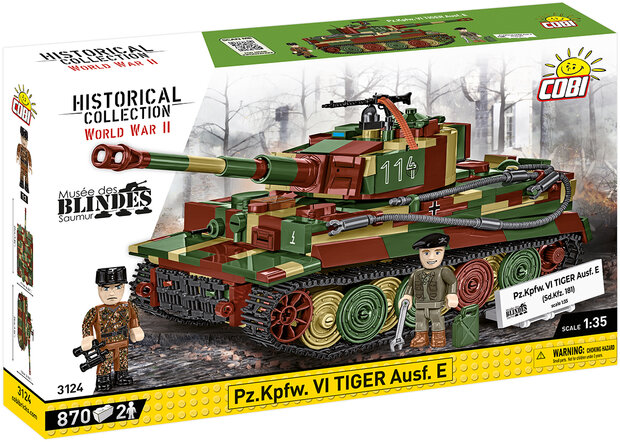 COBI 3124 PzKpfw VI Tiger Ausf.E