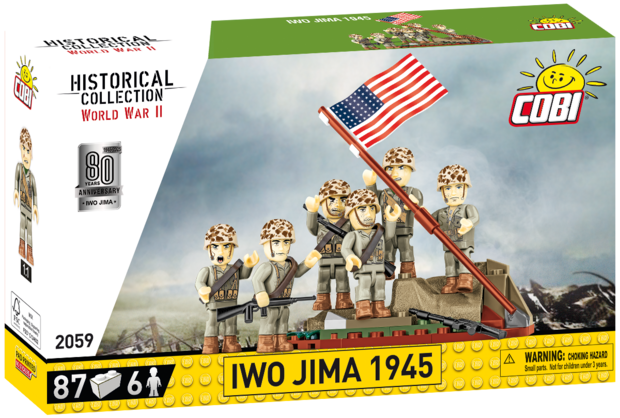 COBI 2059 Raising the flag
