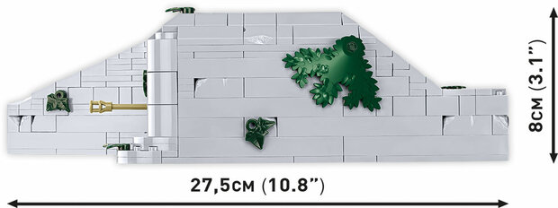 COBI 3136 German Bunker Regelbau 667