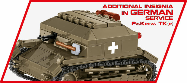 COBI  2658 Tankette TK-3 2in1