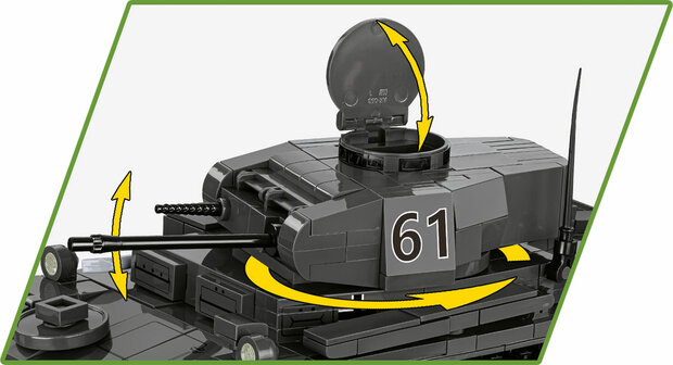 COBI 2597 Panzerkampwagen II Ausf.F