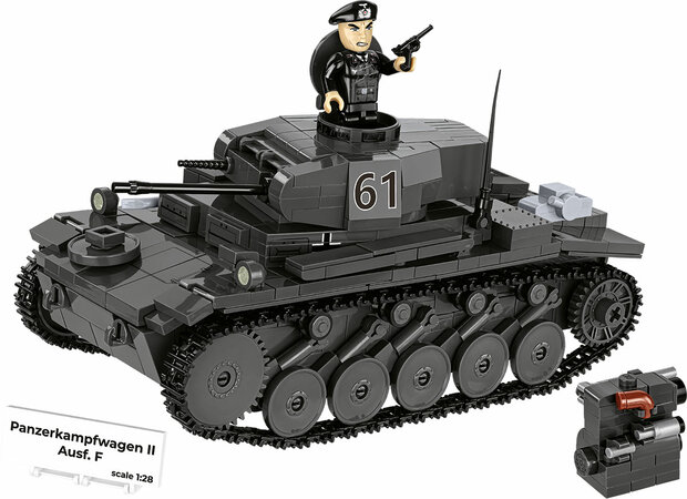 COBI 2597 Panzerkampwagen II Ausf.F