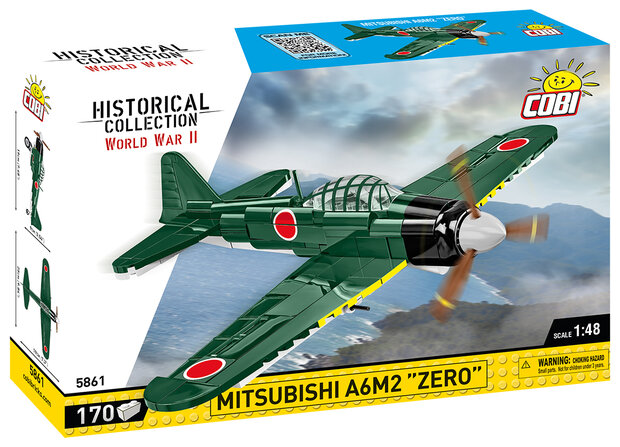 COBI 5861 Mitsubishi A6M2 Zero