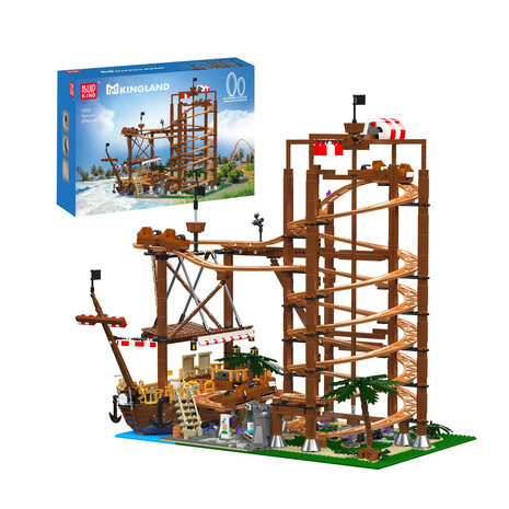 Mould King 11013 Double Helix Achtbaan