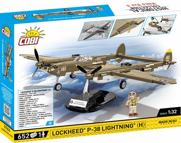 COBI 5763 Lockheed P-38H Lightning