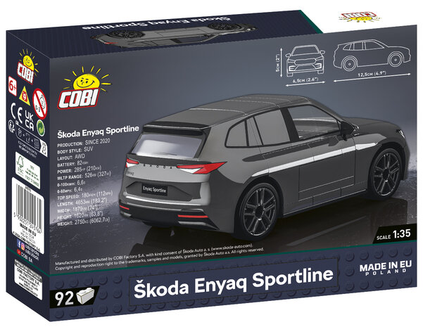 COBI 24575 Skoda Enyaq Sportline