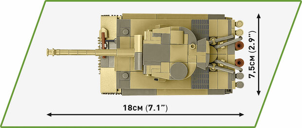 COBI 2734 Panzer VI Tiger I No 131