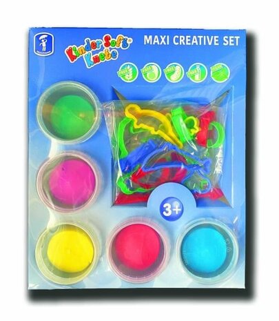 Kinder-Soft-Knete - Maxi creative set