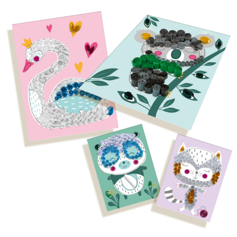 3D Filigraan stickerkaarten