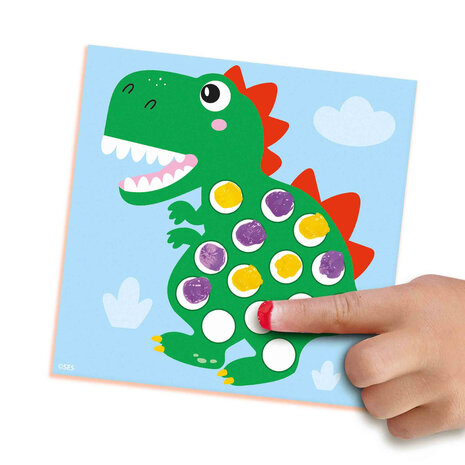 SES My first - Vingerafdruk verf dino&#039;s