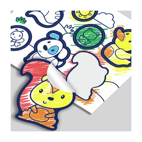  SES Creative My First - 14475 - Stickers kleuren