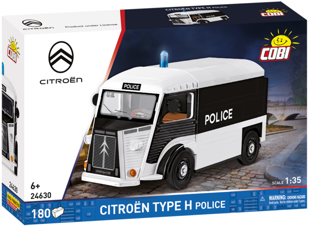 COBI 24630 Citroën Type H Police