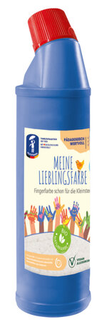 Mijn Lievelingsverf - 633 0658-8NL - blauw - 900 gram - vingerverf - Feuchtmann