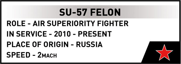 COBI 5909 Sukhoi SU-57 Felon