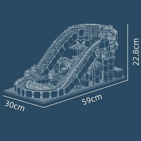 Mould King 11021 Water Slide