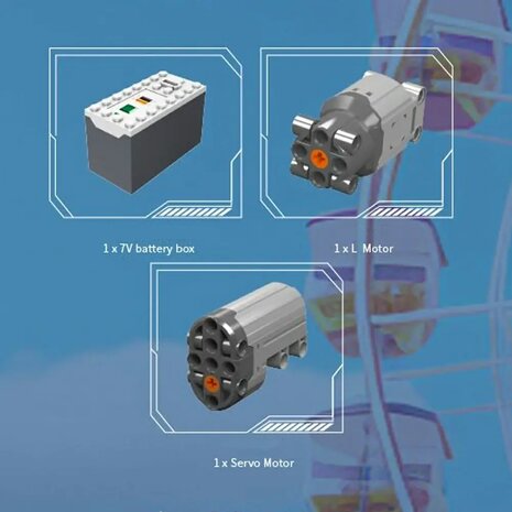 Mould King 11017 Pirate Ship Shark