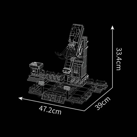 Mould King 11015 Octopus Spinnende achtbaan