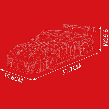 Mould King 10167 935 Sports Car