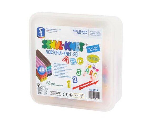 Feuchtmann - SCHUL-KNET - 628 0115 - kleuterset - 49 stuks